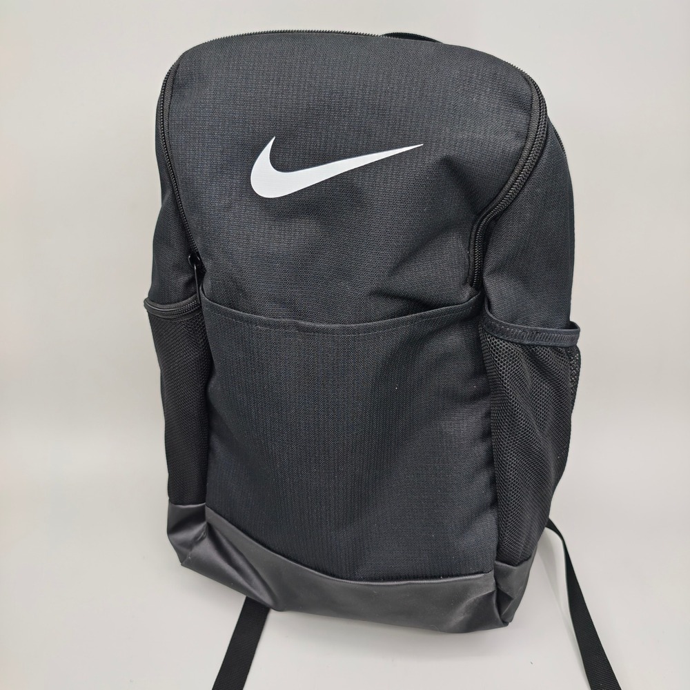 Nike Academy Team Soccer Backpack Black White Swoosh Bag